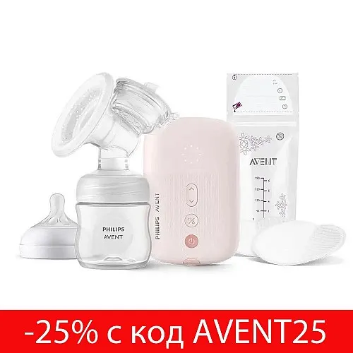 Единична електрическа помпа Natural Motion Philips AVENT SCF395/31 Advanced