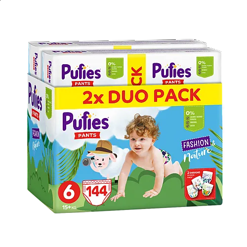 Pufies Гащички Fashion & Nature 6 15+кг 144бр.