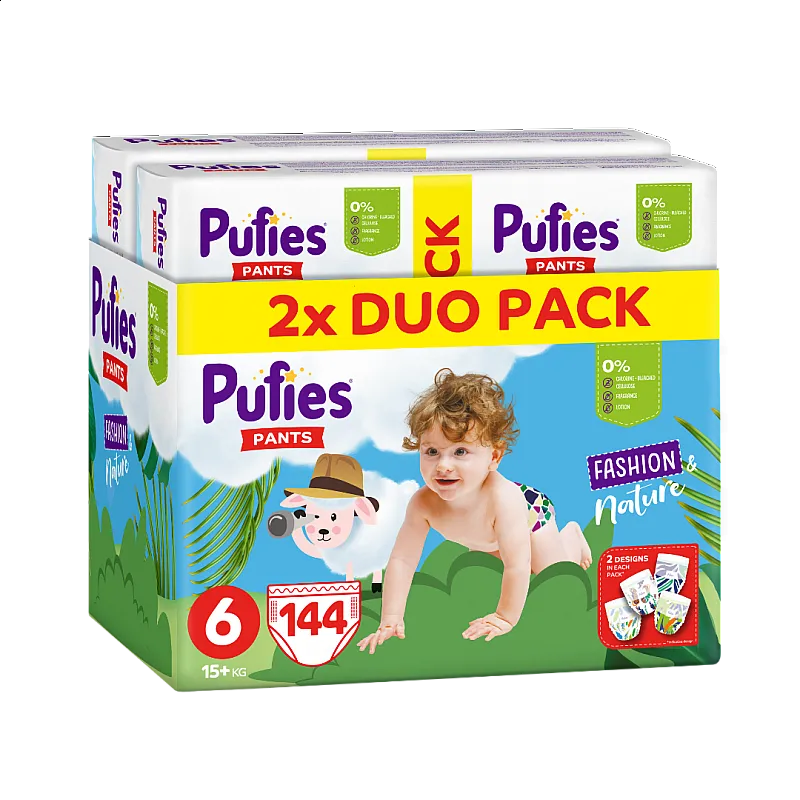 Pufies Гащички Fashion & Nature 6 15+кг 144бр.