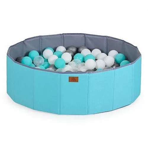 Moni Сгъваем басейн с 90бр. топки Melo-мента