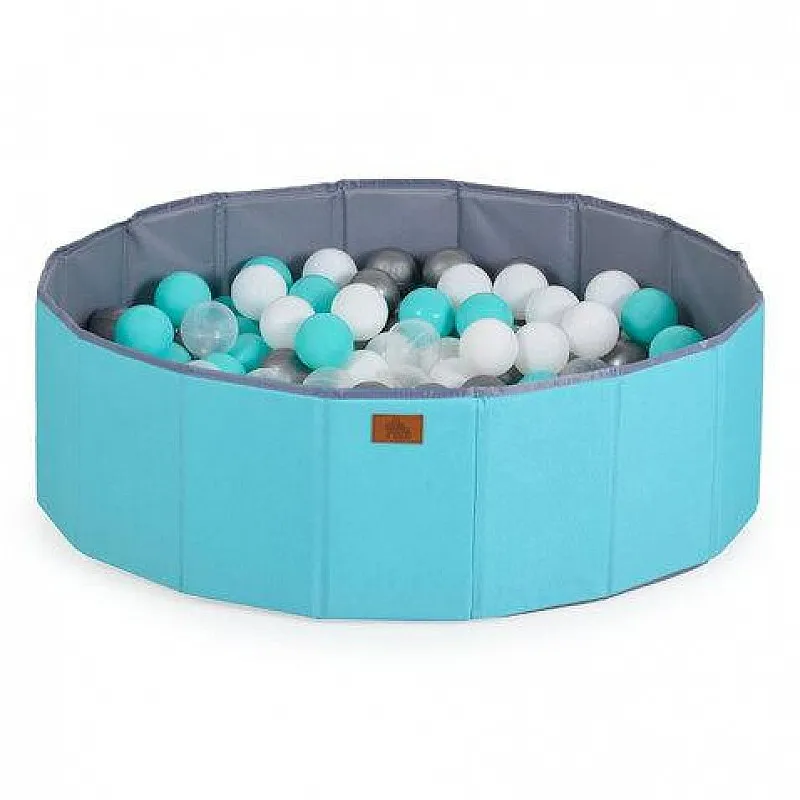 Moni Сгъваем басейн с 90бр. топки Melo-мента