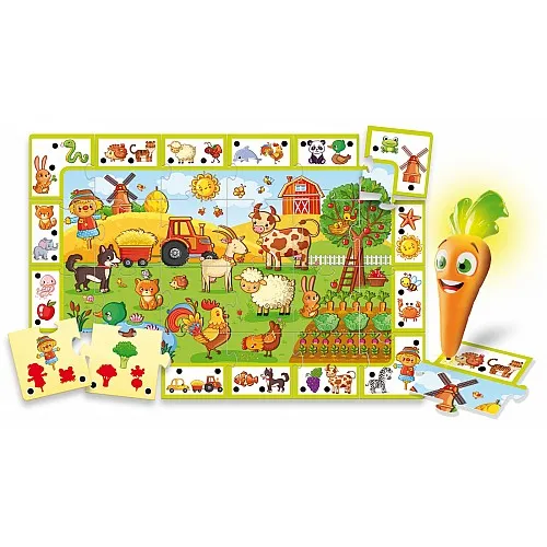 Lisciani Образователна интерактивна игра Веселата ферма