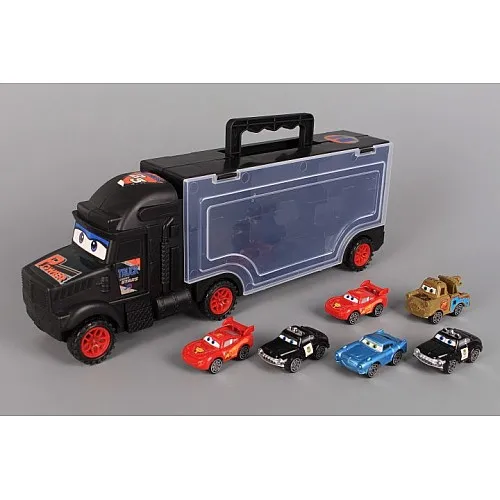 Камион и 6 коли