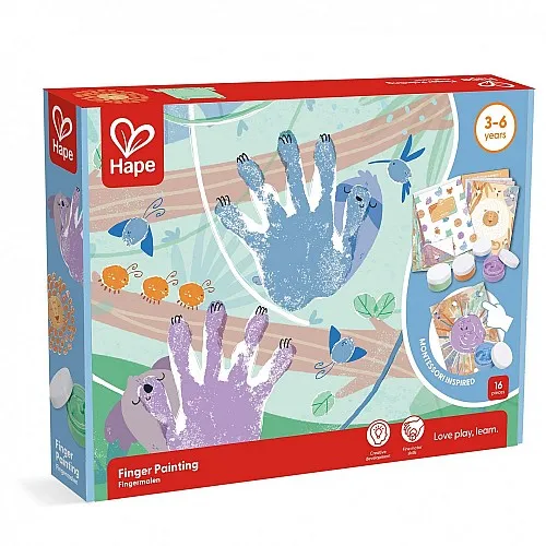 Hape Творчески комплект - Рисуване с пръсти
