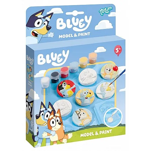 Totum Направи си сам гипсови отливки Bluey