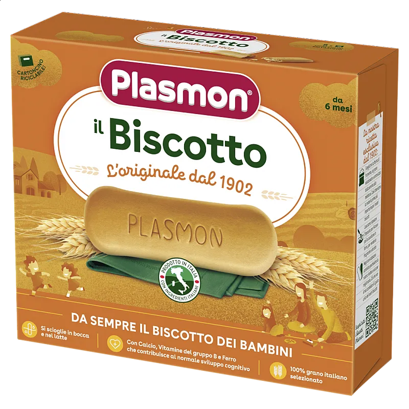 PLASMON  Бишкоти за гризкане 6м. 320г