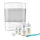 AVENT Електрически стерилизатор Advanced + Комплект шишета за новородено Natural Response с клапа AirFree