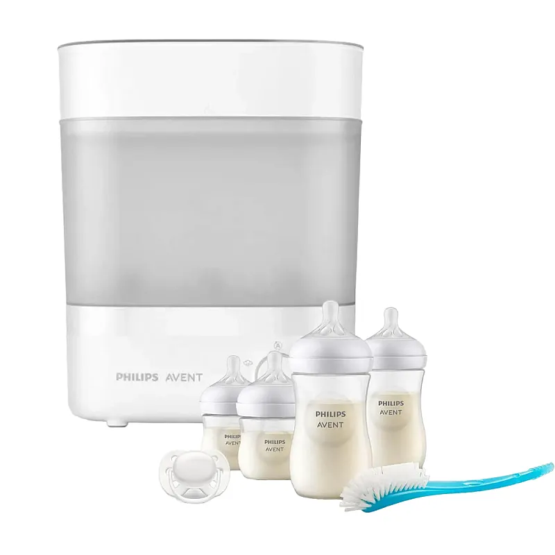AVENT Електрически стерилизатор Advanced + Комплект за новородено NATURAL RESPONSE 3.0 PP