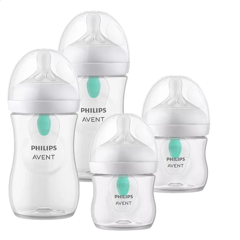 AVENT Електрически стерилизатор Advanced + Шишета за новородено Natural Response с клапа AirFree