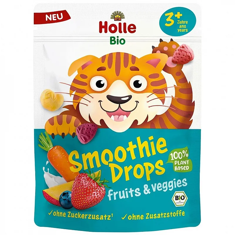 HOLLE БИО Зеленчукови и плодови капки 36м. 15г