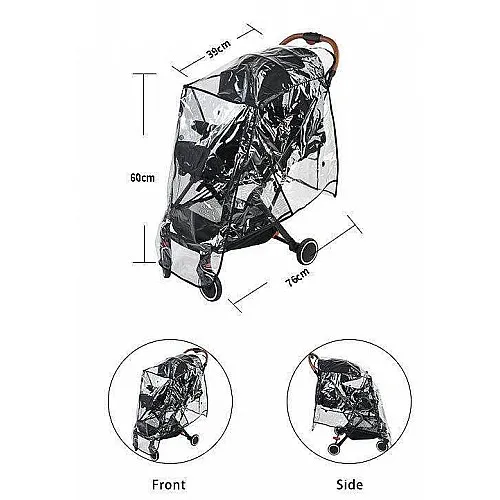 Baby Home Луксозен дъждобран за количка
