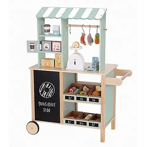 Tooky Toy Дървен магазин  с аксесоари TJ427