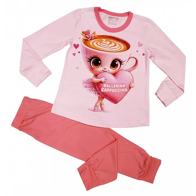 ВЕНЕРА Пижама с дълъг ръкав за момиче 2-1566