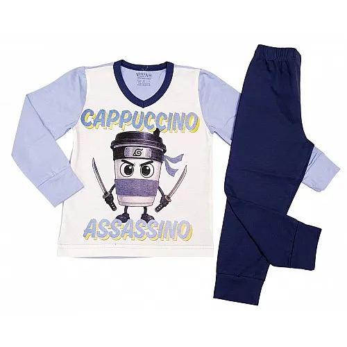 ВЕНЕРА Пижама с дълъг ръкав за момче 2-1567