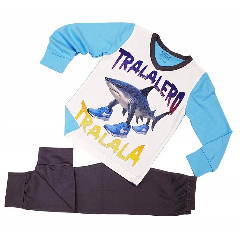 ВЕНЕРА Пижама с дълъг ръкав за момче 2-1568