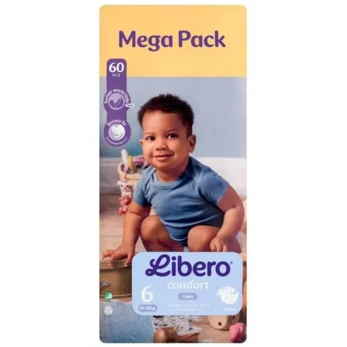 LIBERO COMFORT 6 Пелени 13-20кг 60 бр.
