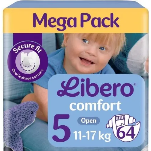 LIBERO COMFORT 5 Пелени 11-17кг 64 бр.