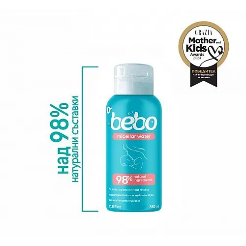 Бебо Мицеларна вода 350мл