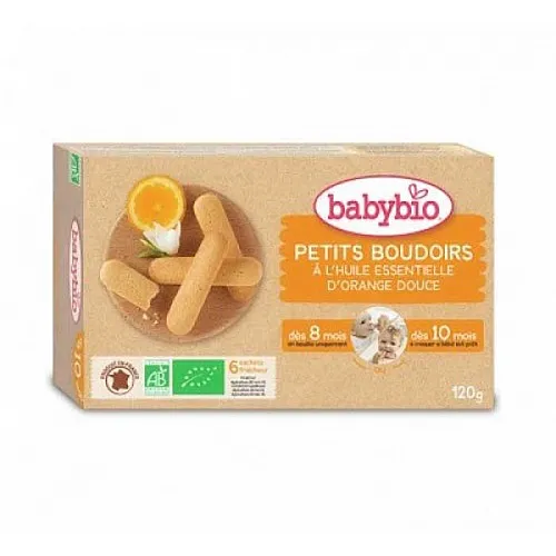 Babybio Био бисквити за бебета 8м. 120г