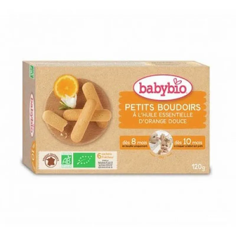 Babybio Био бисквити за бебета 8м. 120г