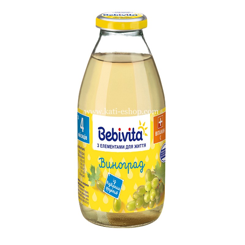 BEBIVITA Напитка от грозде 4м. 200ml BEBIVITA Напитка от грозде 4м. 200ml