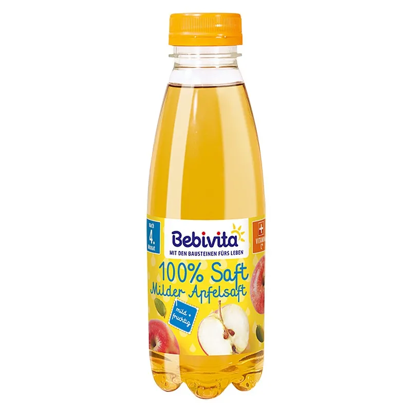 BEBIVITA Сок от меки ябълки 4м. 500ml BEBIVITA Сок от меки ябълки 4м. 500ml