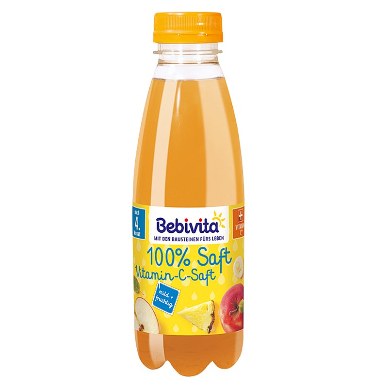 BEBIVITA Сок витамин C 4м. 500ml BEBIVITA Сок витамин C 4м. 500ml