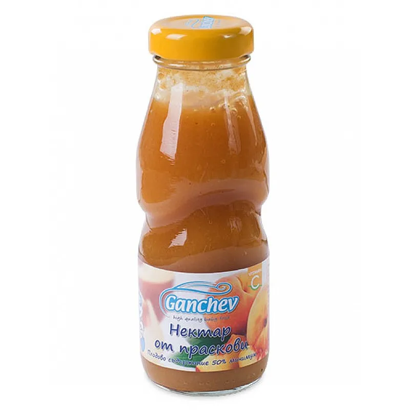 GANCHEV Нектар от праскови 4м. 200ml