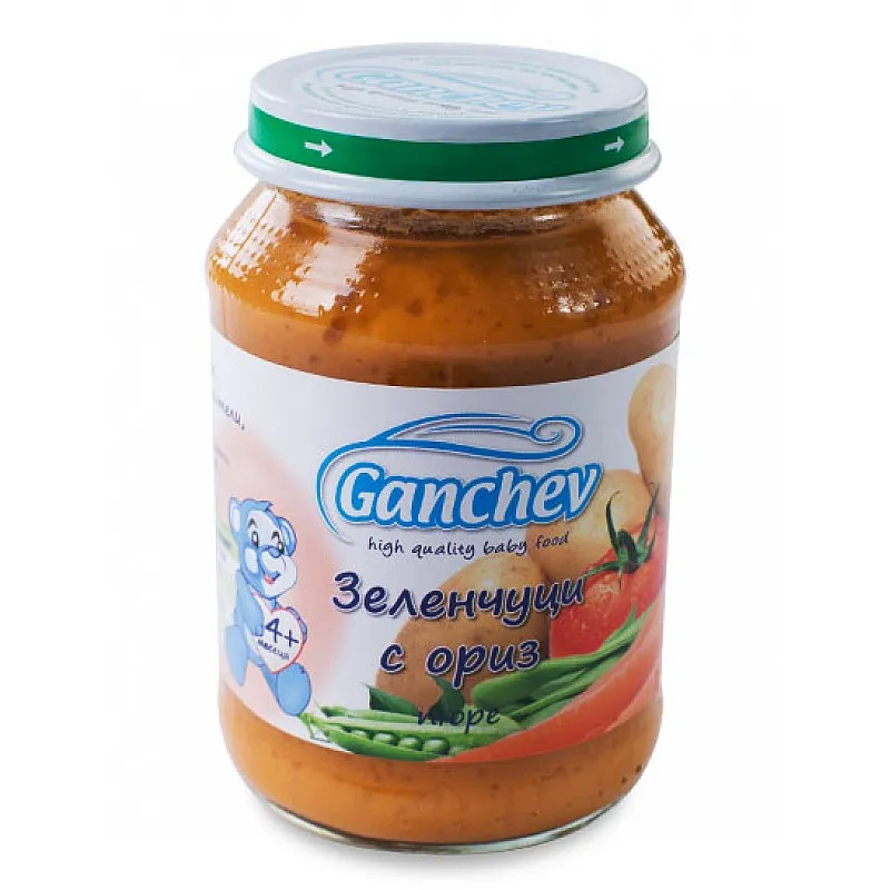 GANCHEV Зеленчуци с ориз 4м. 190г
