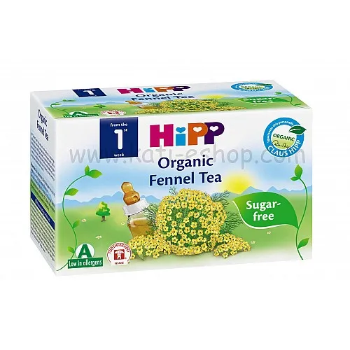 HiPP БИО чай копър пакетчета 1 седмица 30г