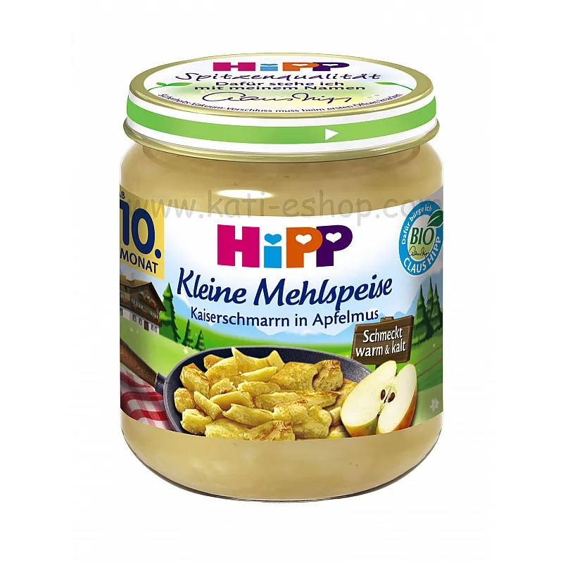 HiPP БИО Палачинки с мус от ябълки 10м. 200г