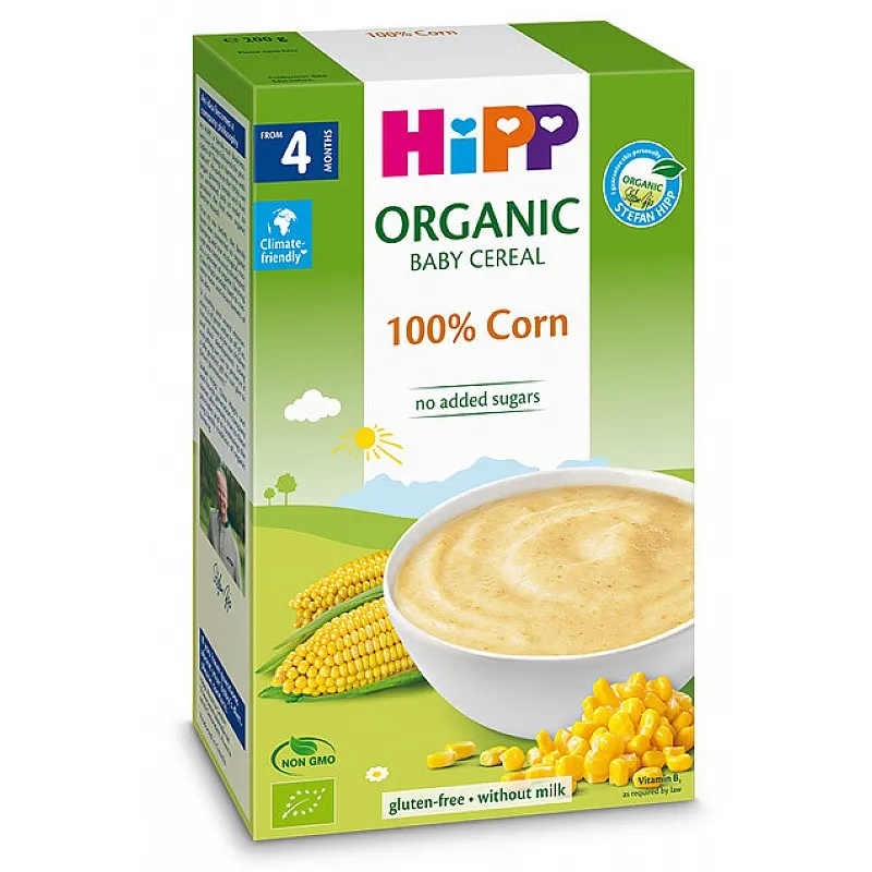 HiPP БИО каша Царевица 4м. 200г