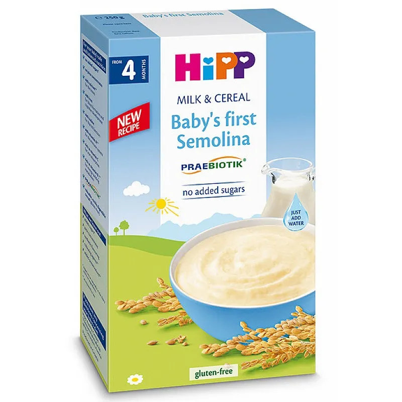 HiPP Инстантна каша „Първата каша на бебето” 4м. 250г