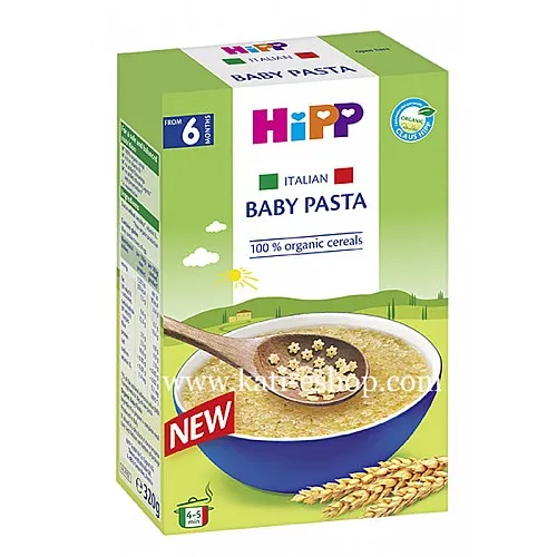HiPP БИО Италианска бебешка паста 6м.+ 320г