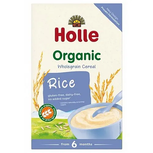 HOLLE БИО Бебешка оризова каша 4м. 250г