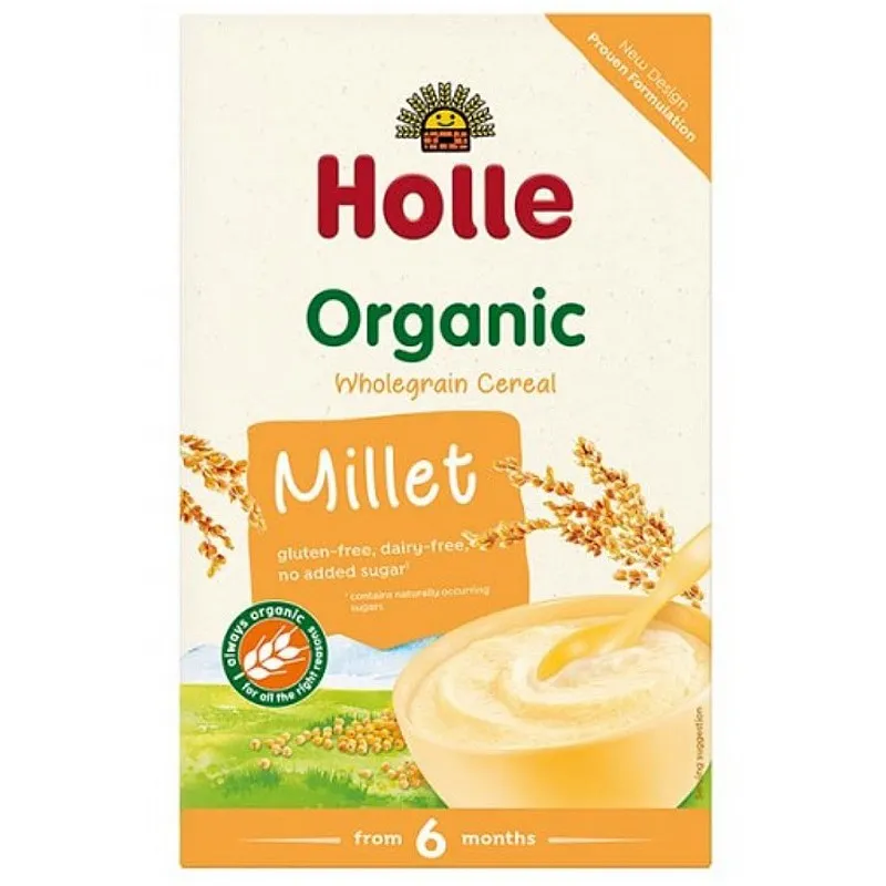 HOLLE БИО Бебешка каша Просо  6м. 250г
