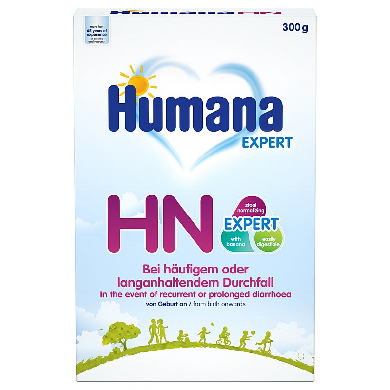 HUMANA HN Лечебна храна при остра диария 0м.+ 300г HUMANA HN Лечебна храна при остра диария 0м.+ 300г