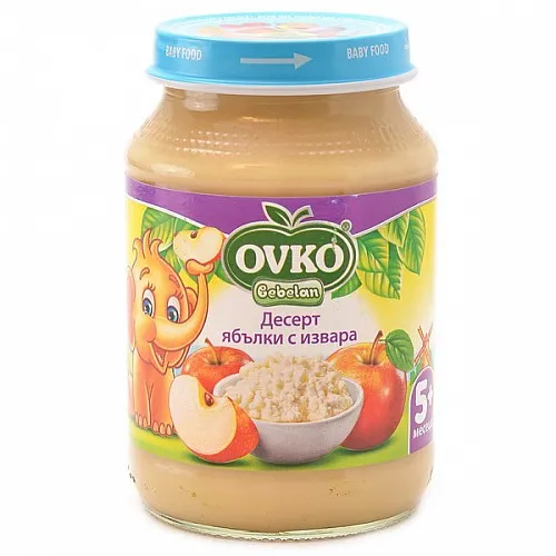 OVKO Десерт с извара ябълки  5м. 190г