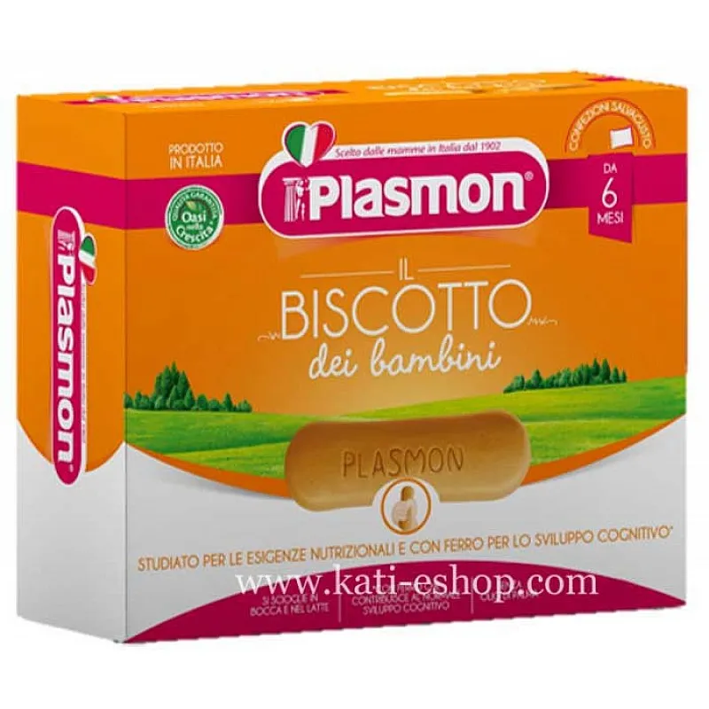 PLASMON  Бишкоти за гризкане 6м. 720г