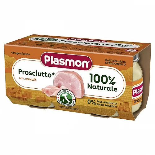 PLASMON Хомогенизирано свинско месо 6м. 2х80г