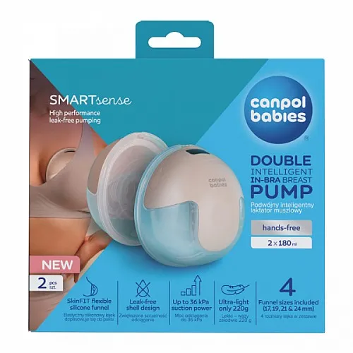 Canpol Електрическа помпа за кърма SmartSense - двойна