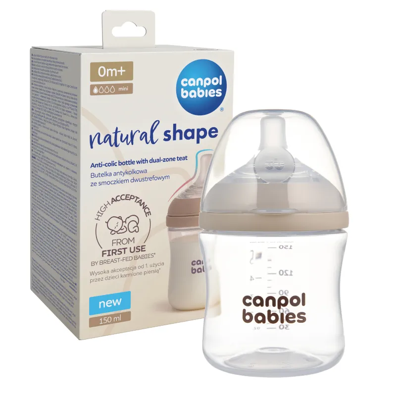 Canpol Шише Natural Shape 150 мл H