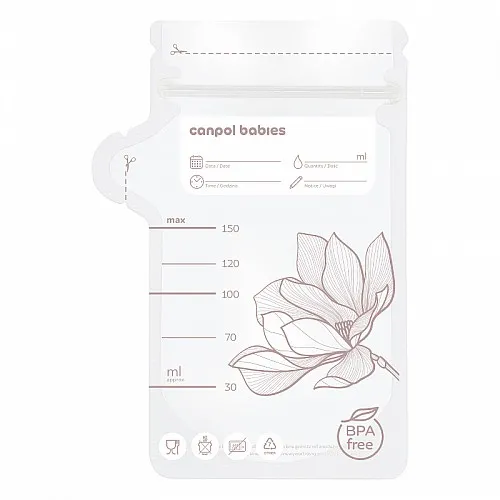 Canpol Торбички за съхранение на кърма 20 бр 150мл