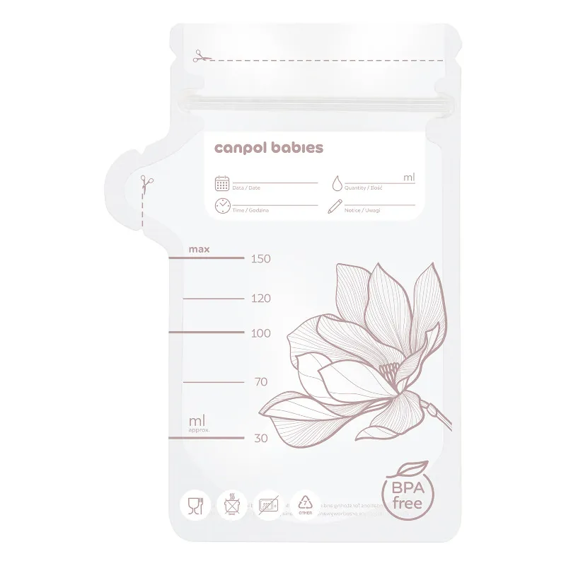 Canpol Торбички за съхранение на кърма 20 бр 150мл