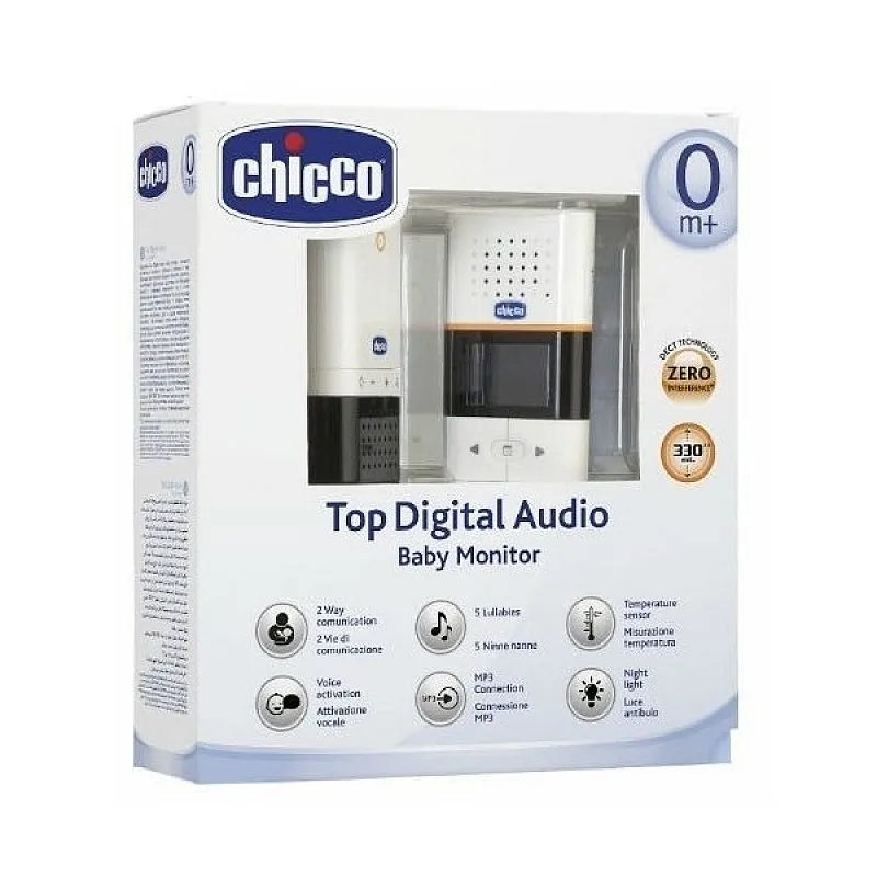 Chicco  Дигитален бебефон - TOP DIGITAL AUDIO 2565